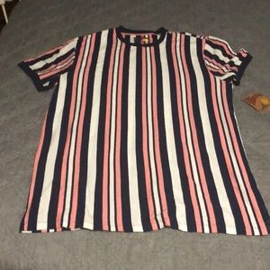 NWT men’s stripes shirt